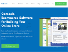 Tablet Screenshot of getsocio.com